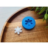 Silicone mold, Snowflake, style 8, ~ Ø 1.9 cm, H:0.4 cm