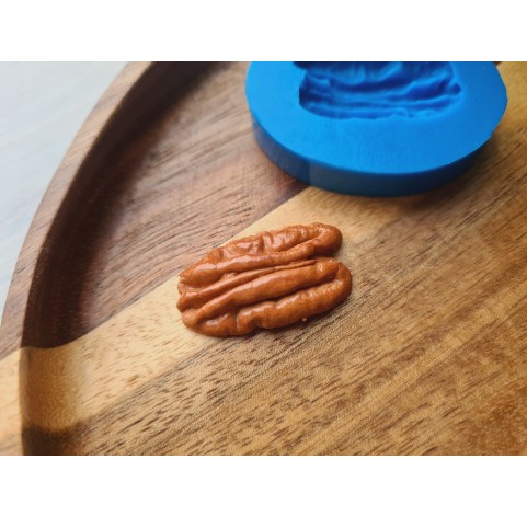 Silicone mold, Pecan nut, ~ 1.6*2.8 cm, H:0.5 cm