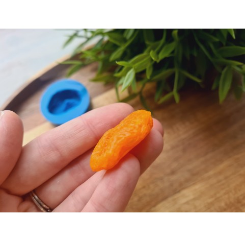 Silicone mold, Dried apricot, style 2, ~ 2.3*3.2 cm, H:1 cm