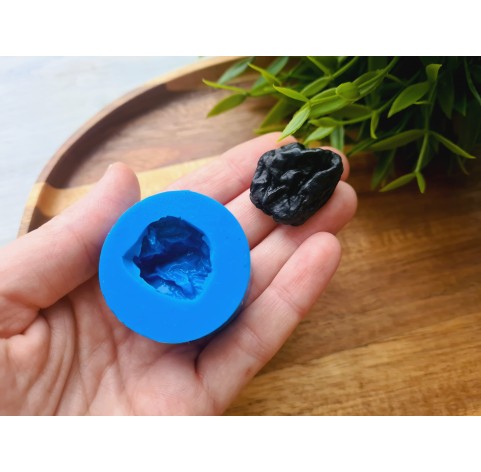 Silicone mold, Dried prune, style 2, ~ 2.3*2.5 cm, H:1.4 cm