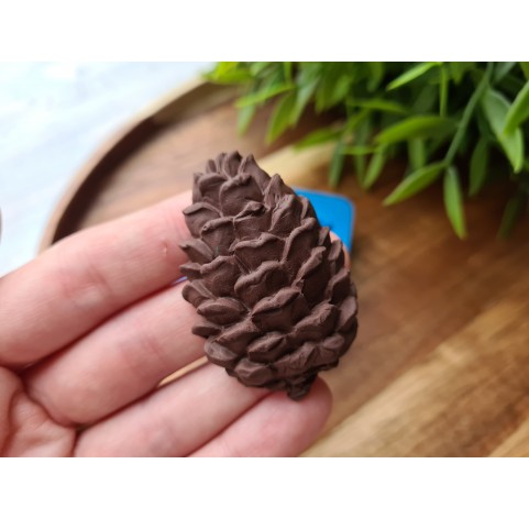 Silicone mold, Pine cone, style 16, ~ 3.3*5 cm, H:1.3 cm