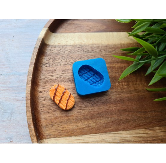 Silicone mold, Cookie, style 7, ~ 1.5*2.5 cm, H:0.7 cm