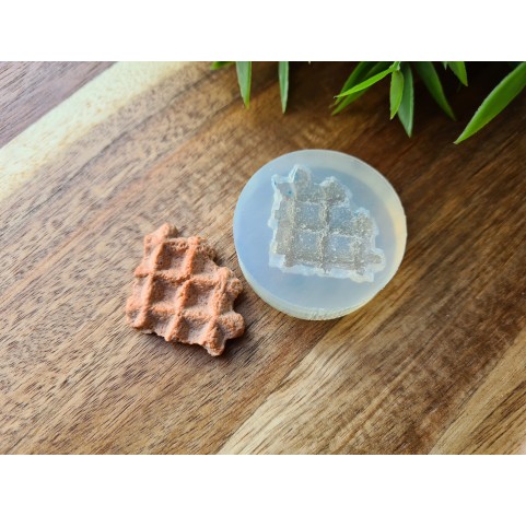 Silicone mold, Waffle, style 1, triangular, ~ 2.8*3.4 cm, H:0.6 cm