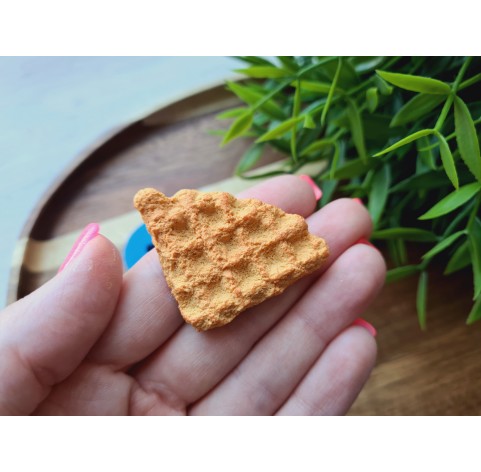 Silicone mold, Waffle, style 8, triangular, ~ 3.6*3.7 cm, H:0.8 cm