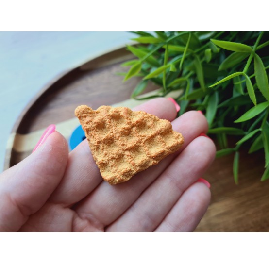 Silicone mold, Waffle, style 8, triangular, ~ 3.6*3.7 cm, H:0.8 cm