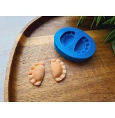 Silicone mold, Dumpling, 2 elements, ~ 1.5*2.5 cm, H:0.7 cm