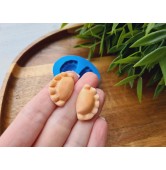 Silicone mold, Dumpling, 2 elements, ~ 1.5*2.5 cm, H:0.7 cm