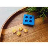 Silicone mold, Dumpling, 1:12 scale, style 4, 4 elements, ~ Ø 0.9 cm, H:0.5 cm