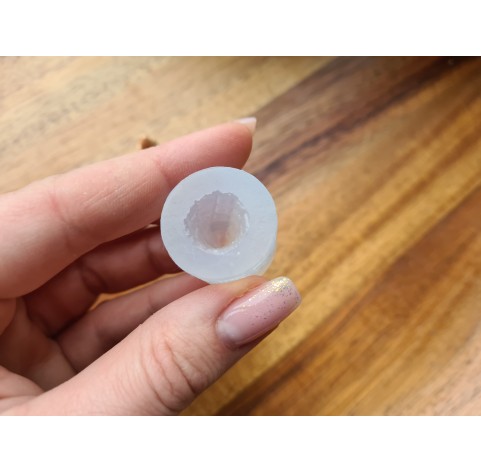 Silicone mold, Ice cream cone, scale 1:6, style 1, ~ Ø 1.4 cm, H:1.9 cm