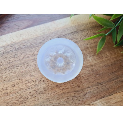 Silicone mold, Bundt cake, style 1, ~ Ø 2.9 cm, H:1.5 cm