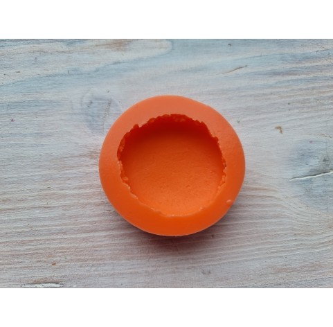 Silicone mold, Macaron, style 8, ~ Ø 3.9 cm, H:1 cm + cutter Ø 3.3 cm