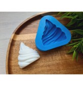 Silicone mold, Ice cream top, style 9, ~ 4.6*4.7 cm, H:2.2 cm