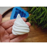 Silicone mold, Ice cream top, style 9, ~ 4.6*4.7 cm, H:2.2 cm