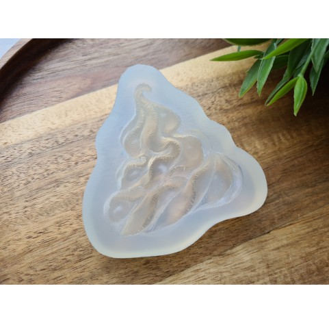 Silicone mold, Ice cream top, style 11, ~ 5.9*6.3 cm, H:1.6 cm