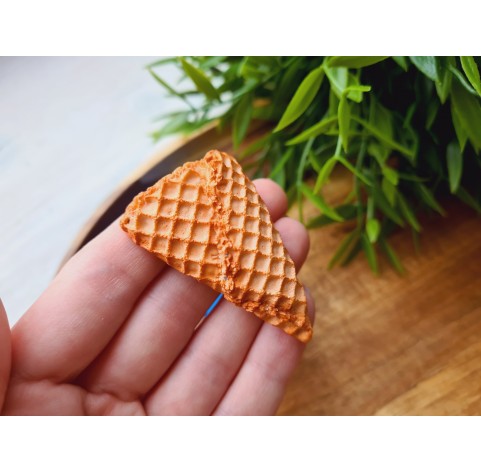Silicone mold, Ice cream cone, style 11, ~ 3.4*5.2 cm, H:1.4 cm