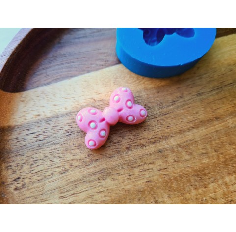 Silicone mold, Bow, style 2, ~ 1.5*2.4 cm, H:0.8 cm