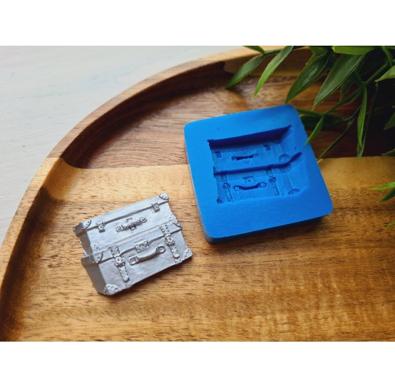 Silicone mold, Suitcases, ~ 2.6*3.4 cm, H:0.6 cm