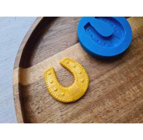 Silicone mold, Horseshoe, ~ 3.2*3.3 cm
