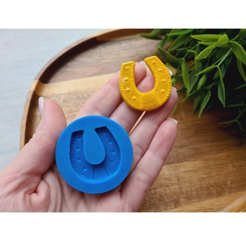 Silicone mold, Horseshoe, ~ 3.2*3.3 cm