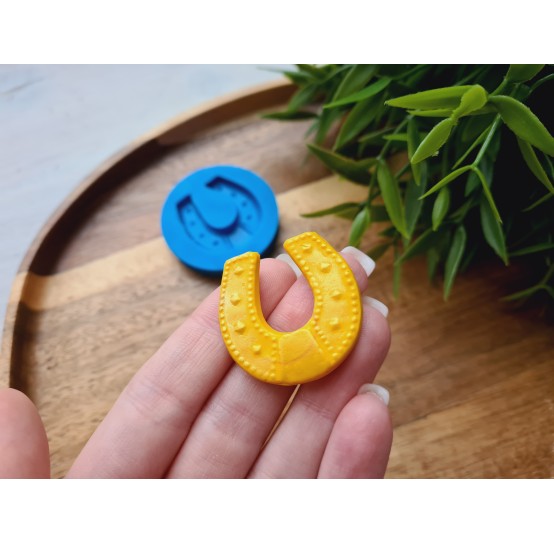 Silicone mold, Horseshoe, ~ 3.2*3.3 cm