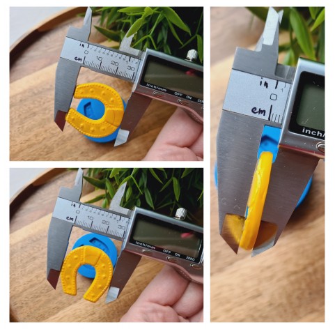 Silicone mold, Horseshoe, ~ 3.2*3.3 cm