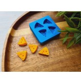 Silicone mold, Cheese, 4 elements, ~ 1.3*1.5 cm, H:0.6 cm