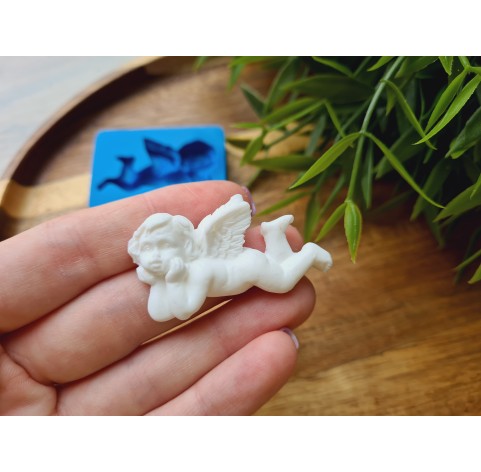 Silicone mold, Angel, style 3, ~ 2.5*4.2 cm, H:0.7 cm