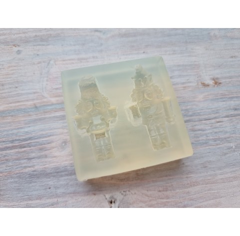 Silicone mold, Nutcrackers, 2 elements, ~ 5.5-5.8*2.9-3.2 cm, H:1.1-1.3 cm