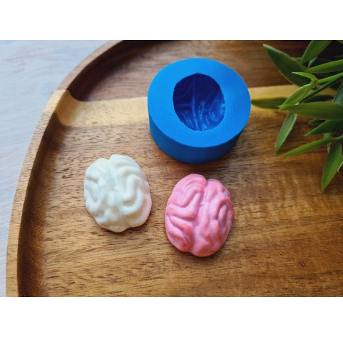 Silicone mold, Brain, ~ 2.5*3 cm, H:1.2 cm