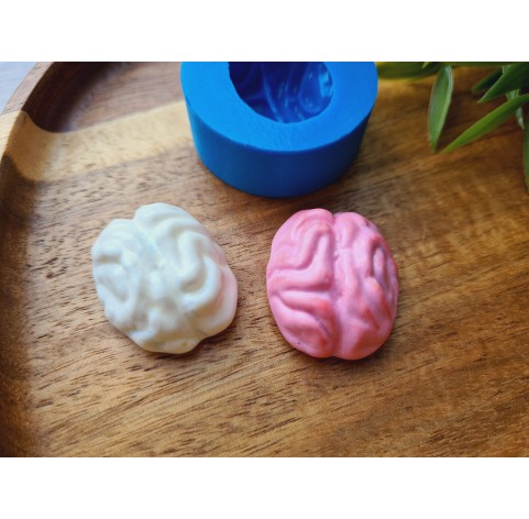 Silicone mold, Brain, ~ 2.5*3 cm, H:1.2 cm