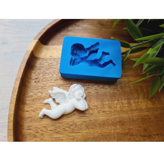 Silicone mold, Angel, style 6, ~ 2.5*3.8 cm, H:0.7 cm