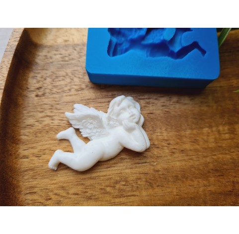 Silicone mold, Angel, style 6, ~ 2.5*3.8 cm, H:0.7 cm