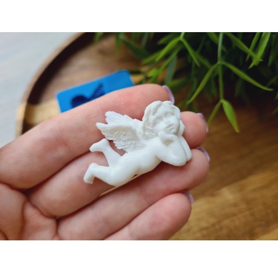 Silicone mold, Angel, style 6, ~ 2.5*3.8 cm, H:0.7 cm