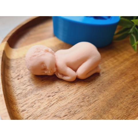 Silicone mold, Baby, 2D, ~ 2.9*5.2 cm, H:1.9 cm