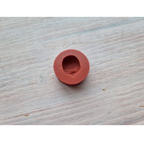 Silicone mold, Doll face, style 9, ~ 1.3*1.6 cm, H:0.8 cm