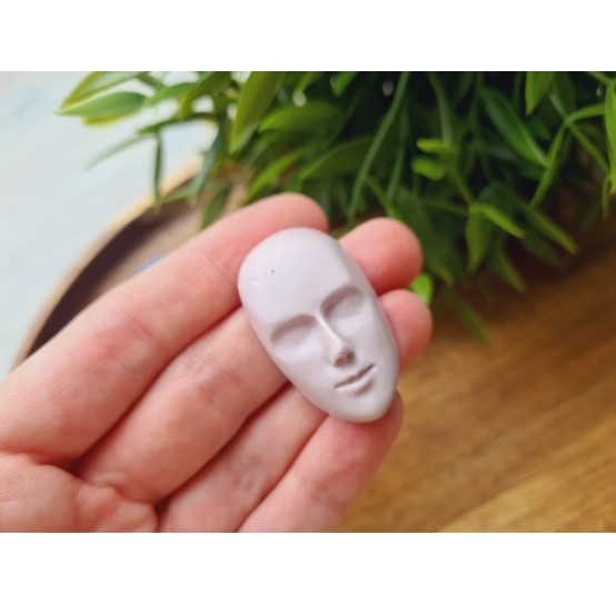 Silicone mold, Doll face, style 35, ~ 2.1*3.6 cm, H:1.7 cm