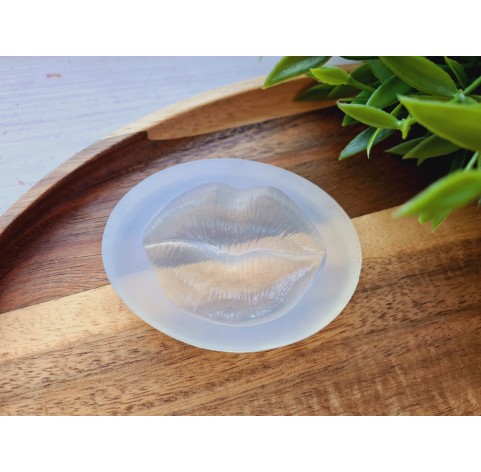 Silicone molds, Lips, style 4, ~ 3.7*4.7 cm, H:1.2 cm