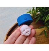 Silicone mold, Doll face, style 54, ~ 2.5*1.4 cm, H:1.2 cm