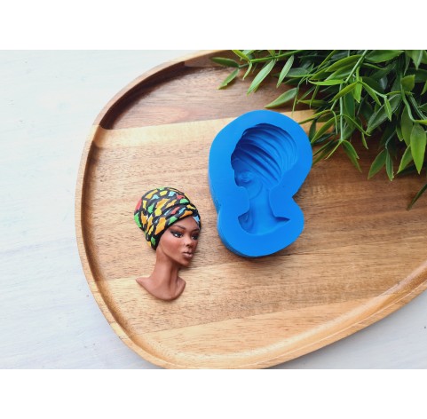 Silicone mold, Doll face, style 62, ~ 4.5*7 cm, H:1.8 cm
