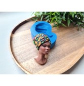 Silicone mold, Doll face, style 62, ~ 4.5*7 cm, H:1.8 cm