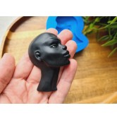 Silicone mold, Doll face, style 65, ~ 4.6*6.2 cm, H:1.5 cm
