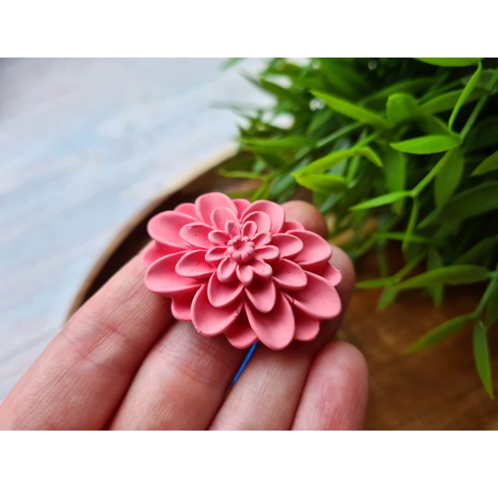 Silicone mold, Flower, style 3, ~ 3.1*4.2 cm, H:1.3 cm