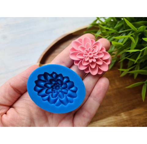 Silicone mold, Flower, style 3, ~ 3.1*4.2 cm, H:1.3 cm