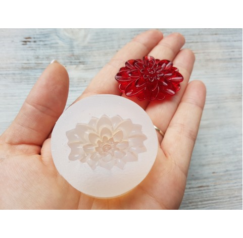 Silicone mold, Flower, style 3, ~ 3.1*4.2 cm, H:1.3 cm