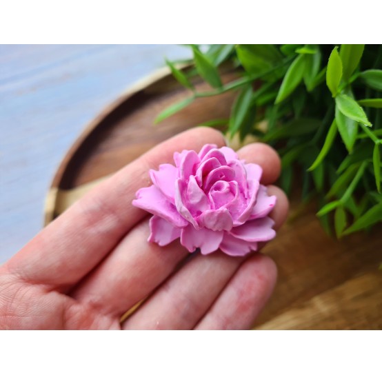 Silicone mold, Rose, style 10, ~ 3.1*4.1 cm, H:1.7 cm