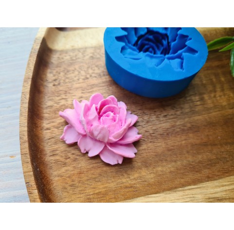 Silicone mold, Rose, style 10, ~ 3.1*4.1 cm, H:1.7 cm