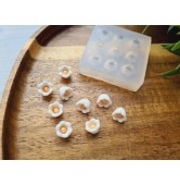 Silicone mold, Lily of the valley, style 2, 9 elements, ~ Ø 0.9 cm, H:0.7 cm