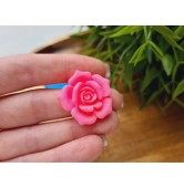 Silicone mold, Rose, style 21, ~ Ø 2.6 cm, H:0.7 cm