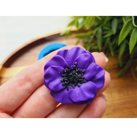 Silicone mold, Poppy, ~ Ø 3.6 cm, H:0.8 cm