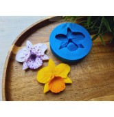 Silicone mold, Orchid, ~ 4.7*5 cm, H:1 cm